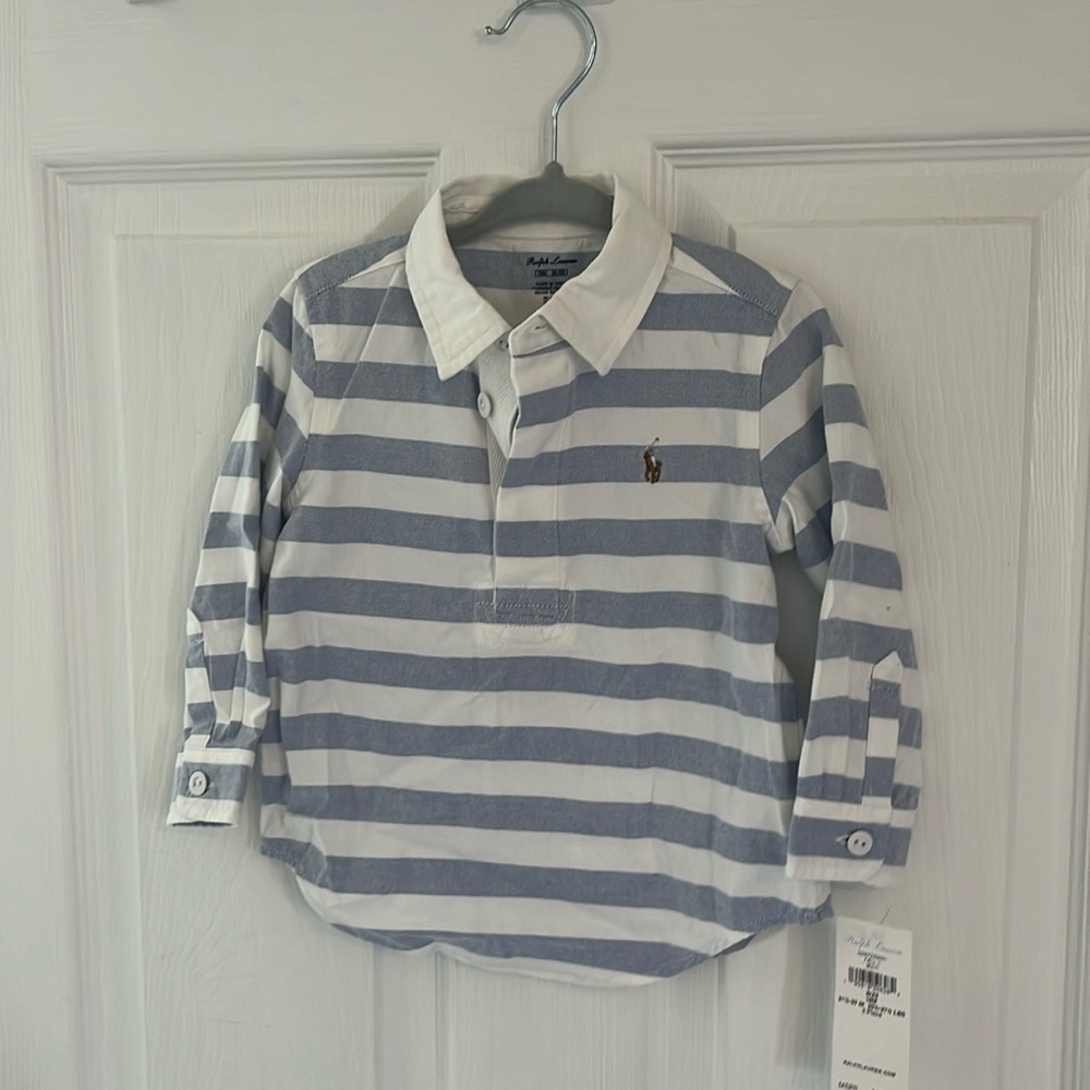 Ralph Lauren 18m stripped shirt